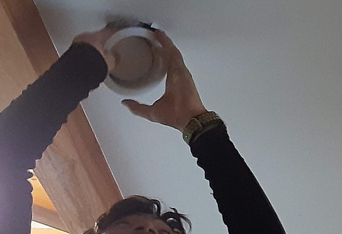 室内灯交換リフォーム